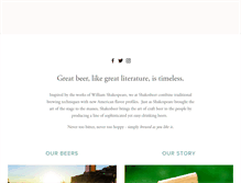 Tablet Screenshot of drinkshakesbeer.com
